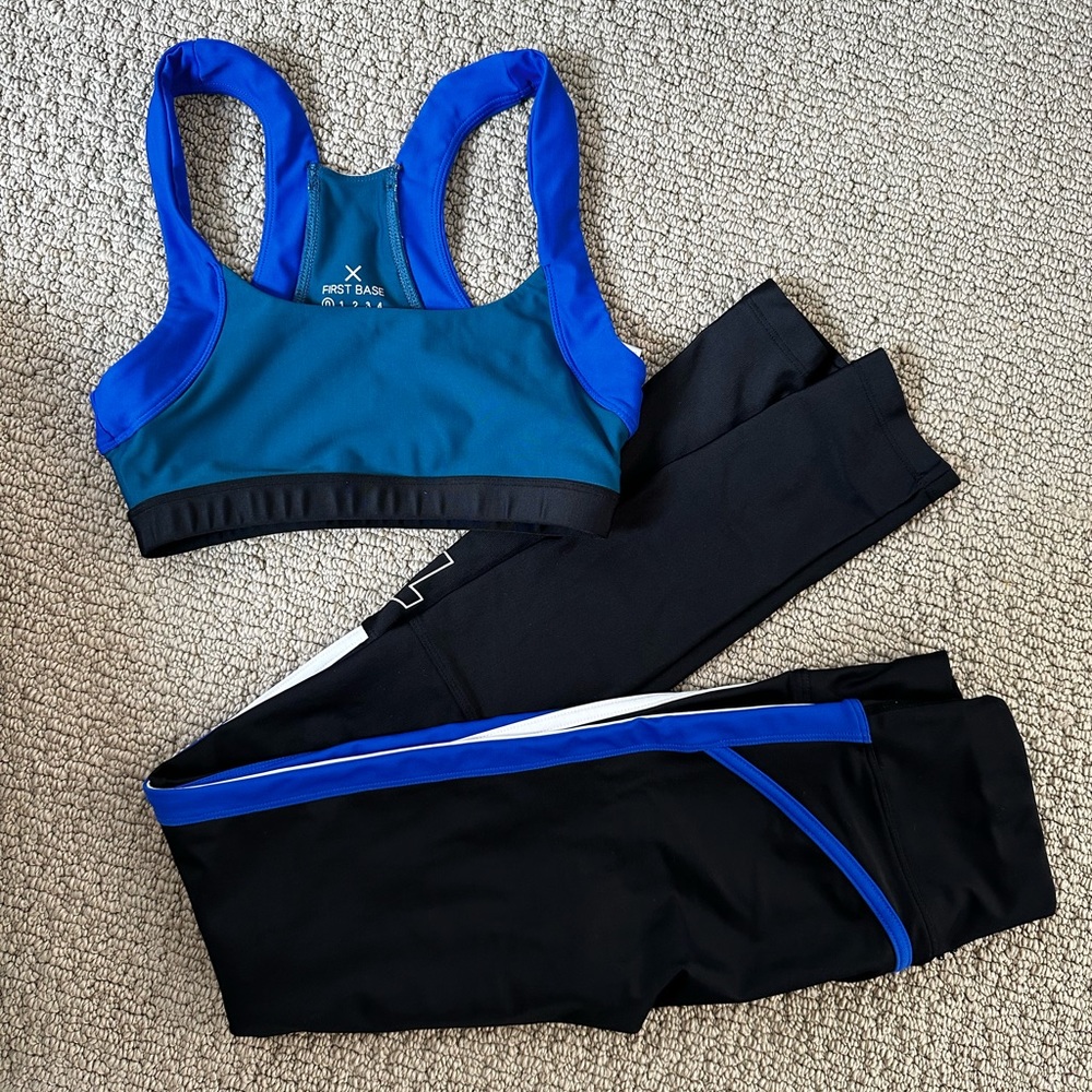 SOLD First Base Activewear Set - Picture 2 of 2